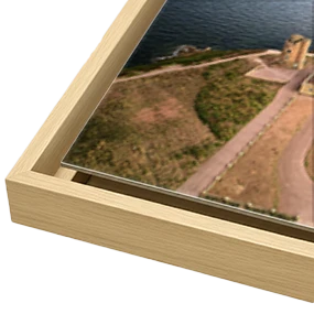 Papier d’art sur aluminium en caisse américaine